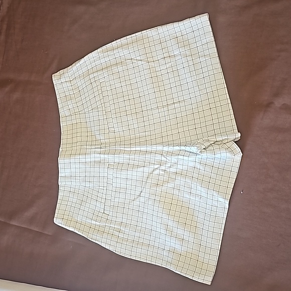 Joie Brusha B shorts 2 check cotton NWT - Picture 2 of 9